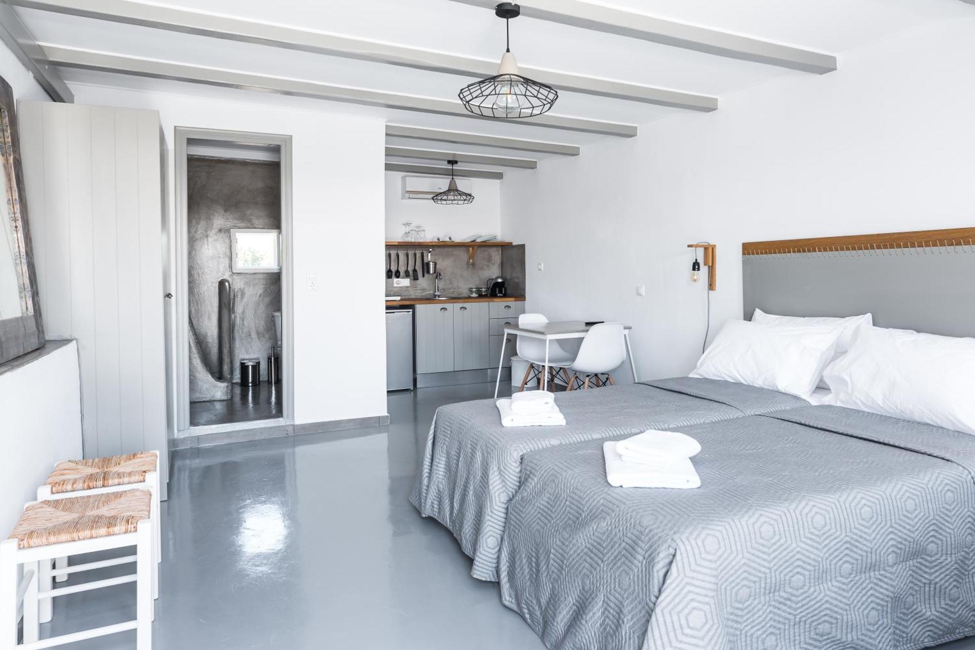 Mykonos Town White And Grey 아파트 외부 사진